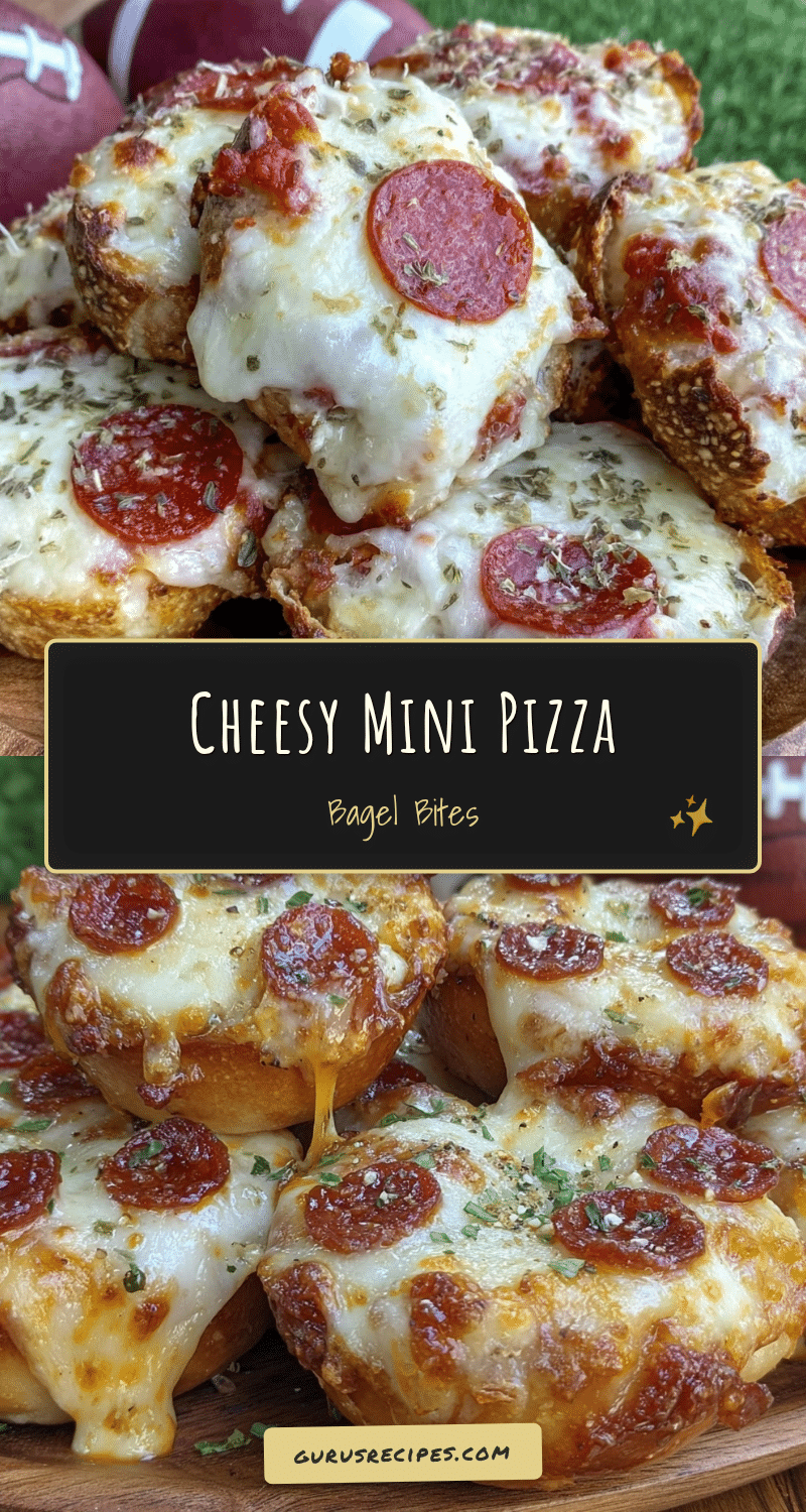 crispy mini pizza bagel bites recipe