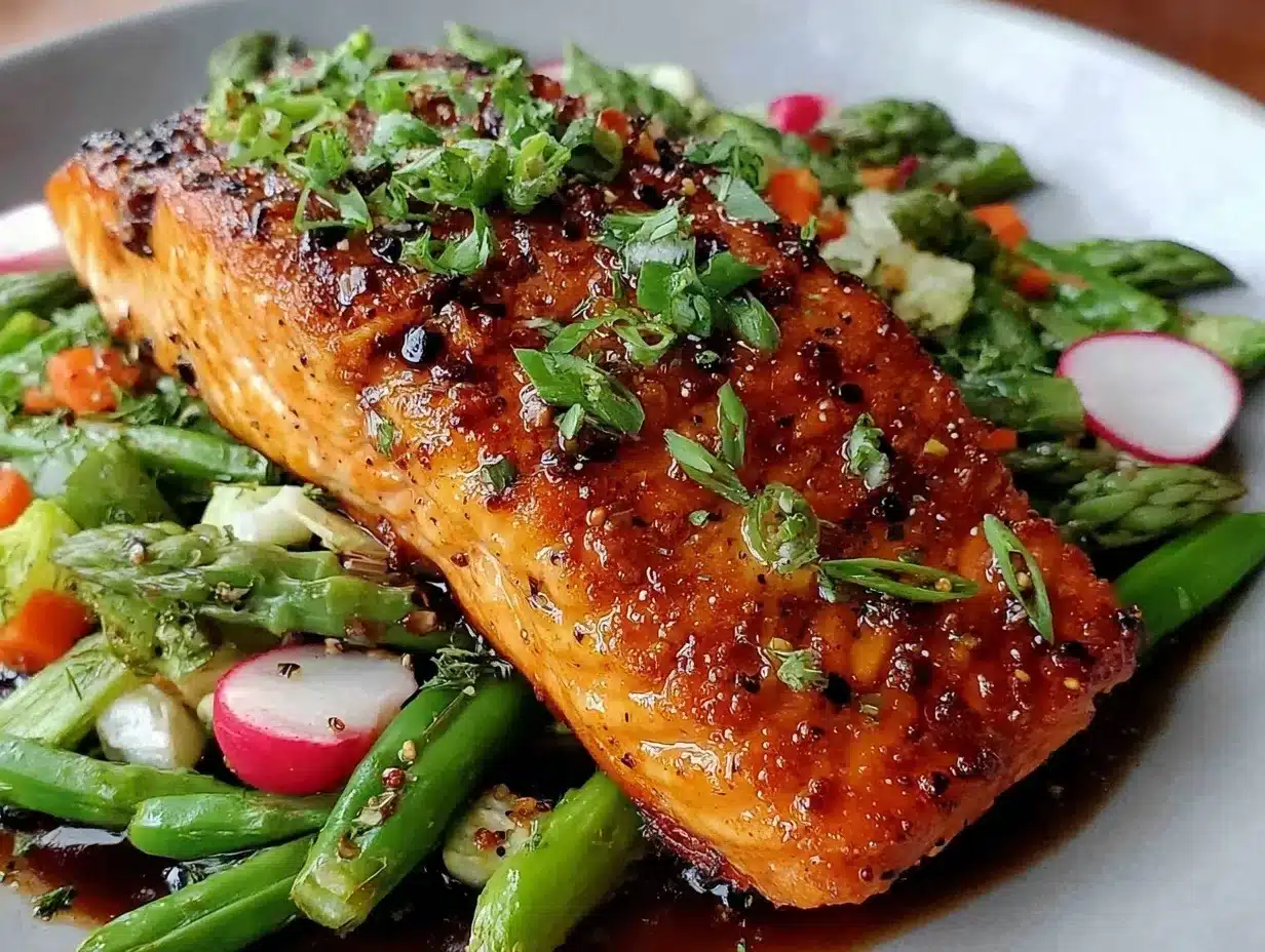 crispy pan-seared salmon preparation steps