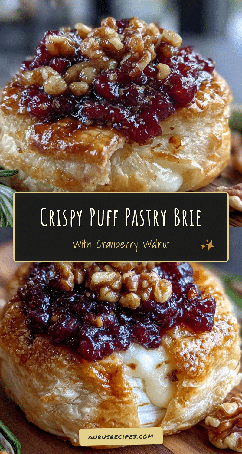 crispy puff pastry wrapped brie recipe