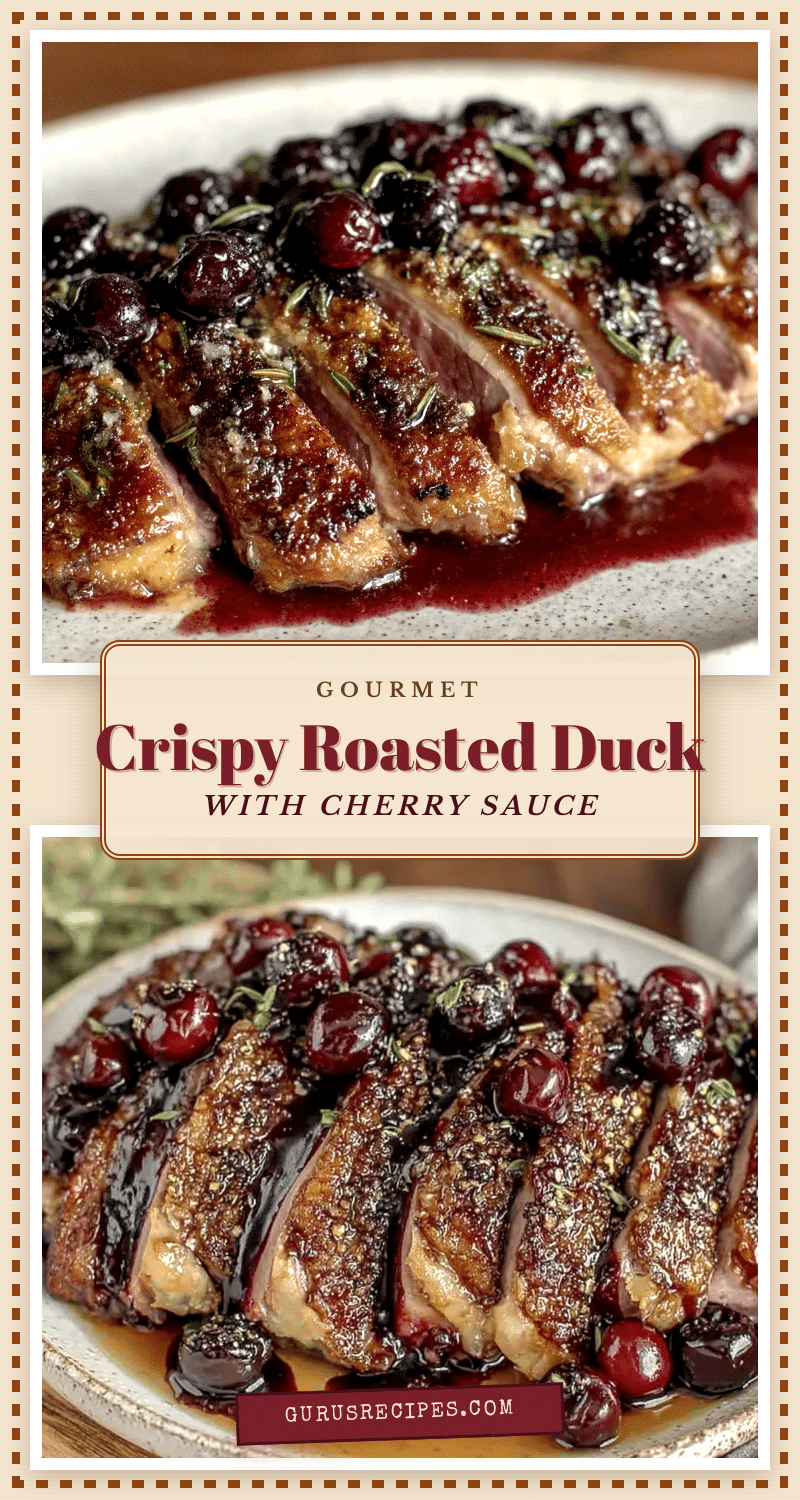 crispy roasted duck recipe