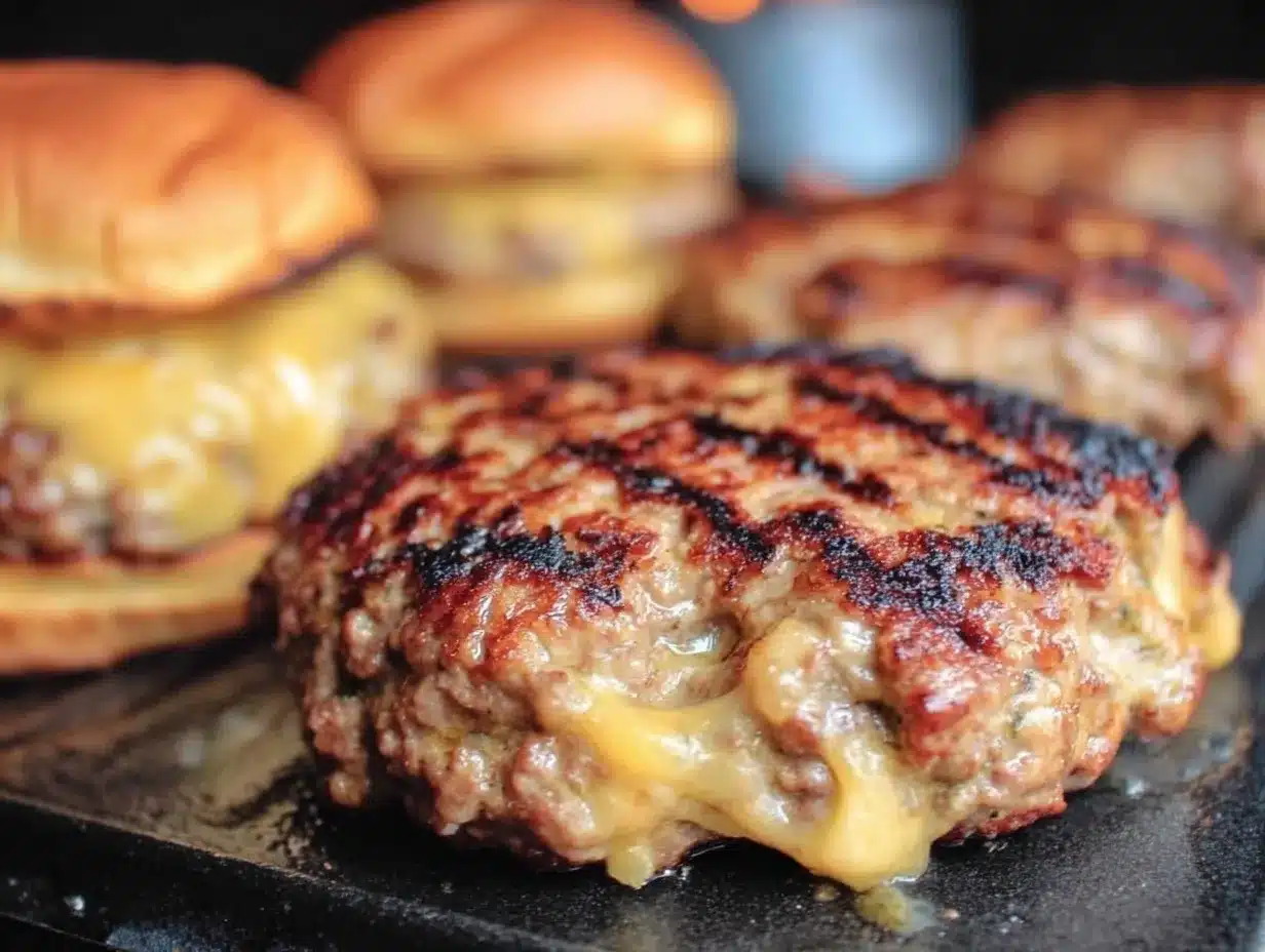 crispy ultimate smash burgers preparation steps