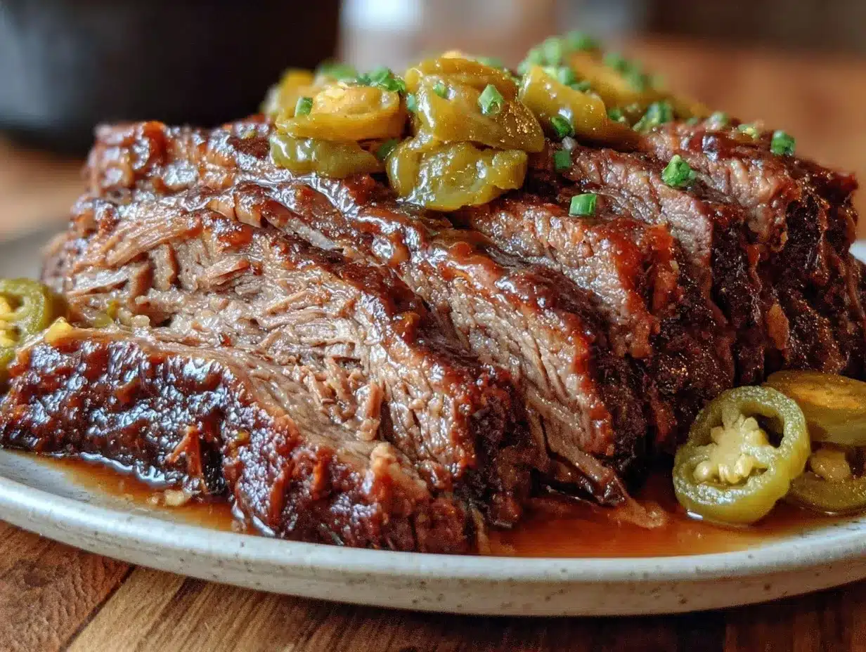 crockpot mississippi pot roast preparation steps