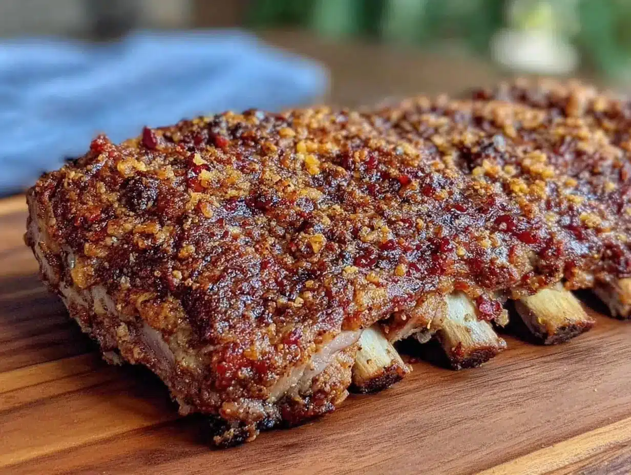 flavorful grilled BBQ ribs preparation steps