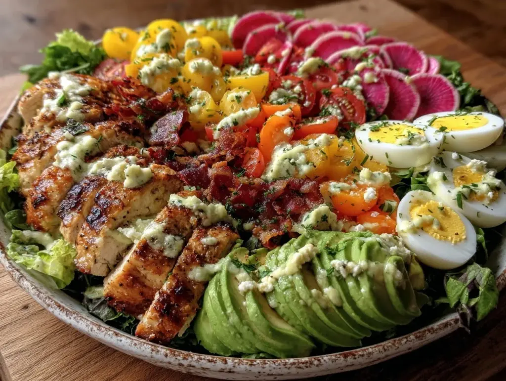 Fresh Spring Cobb Salad - featured image
