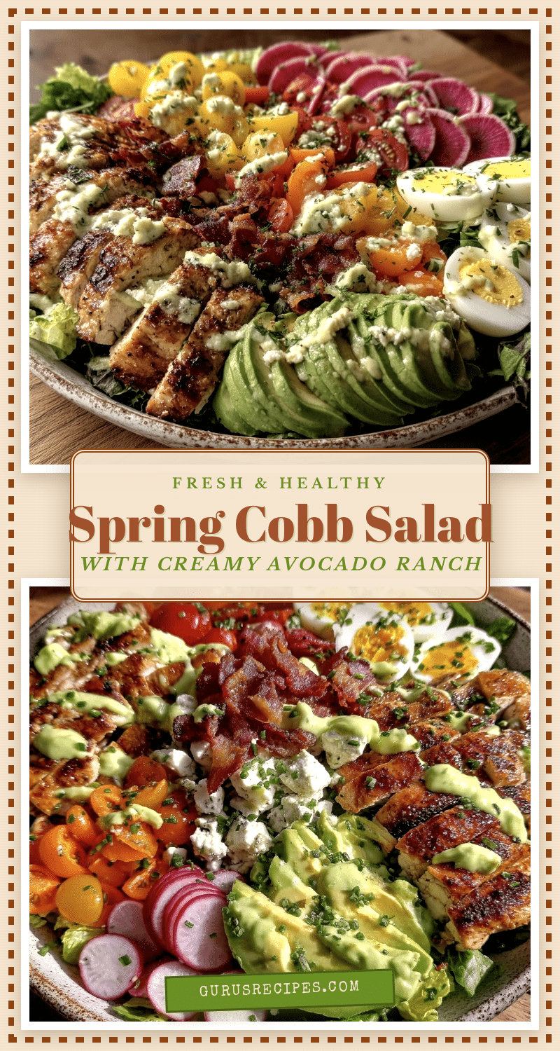 Fresh Spring Cobb Salad recipe