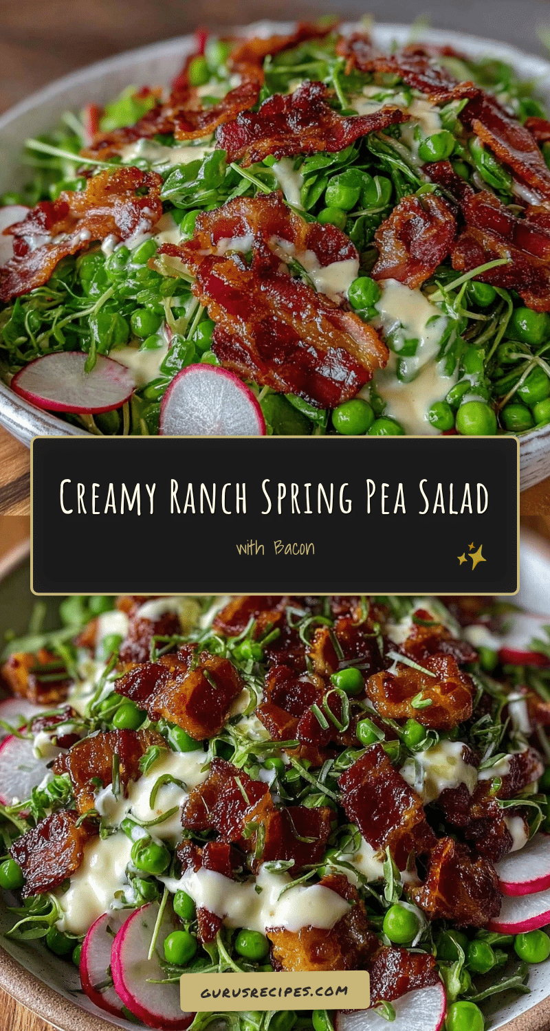 fresh spring pea salad recipe
