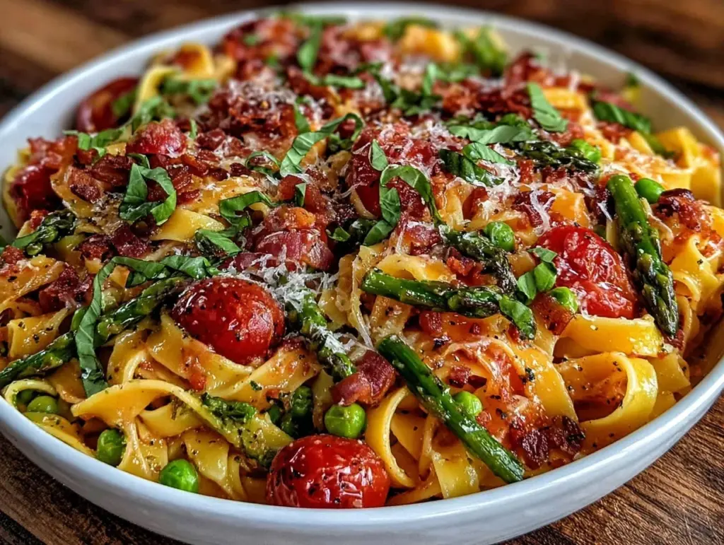 Fresh Spring Veggie Primavera - featured image