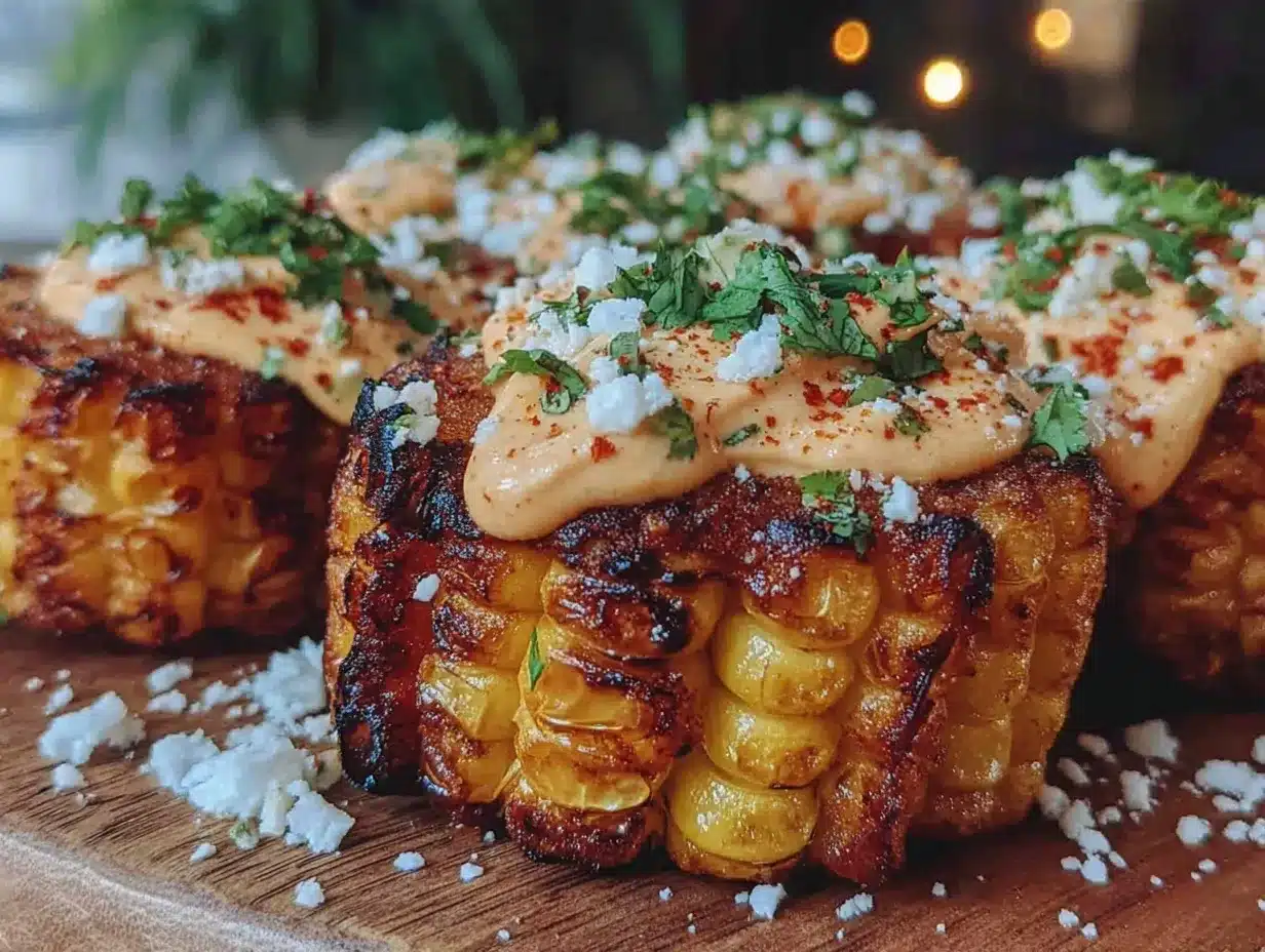 grilled elote-style corn ribs preparation steps