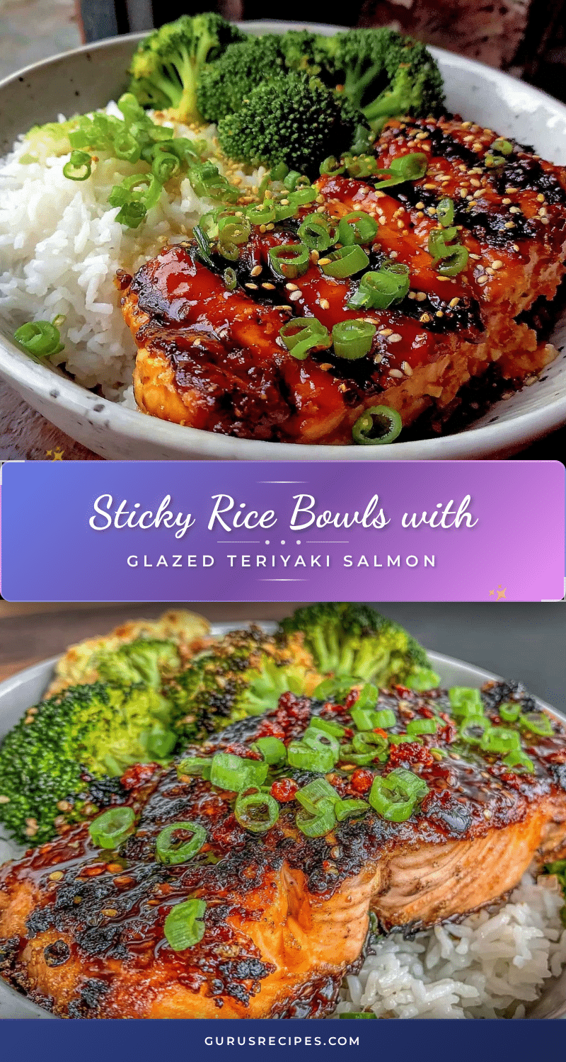 grilled teriyaki salmon bowls recipe