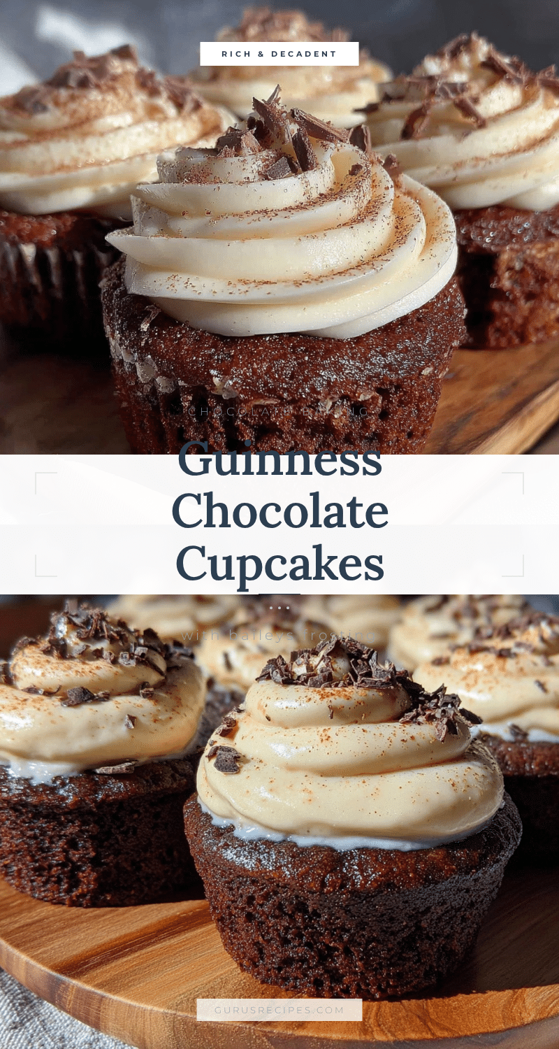 Guinness Chocolate Cupcakes recipe