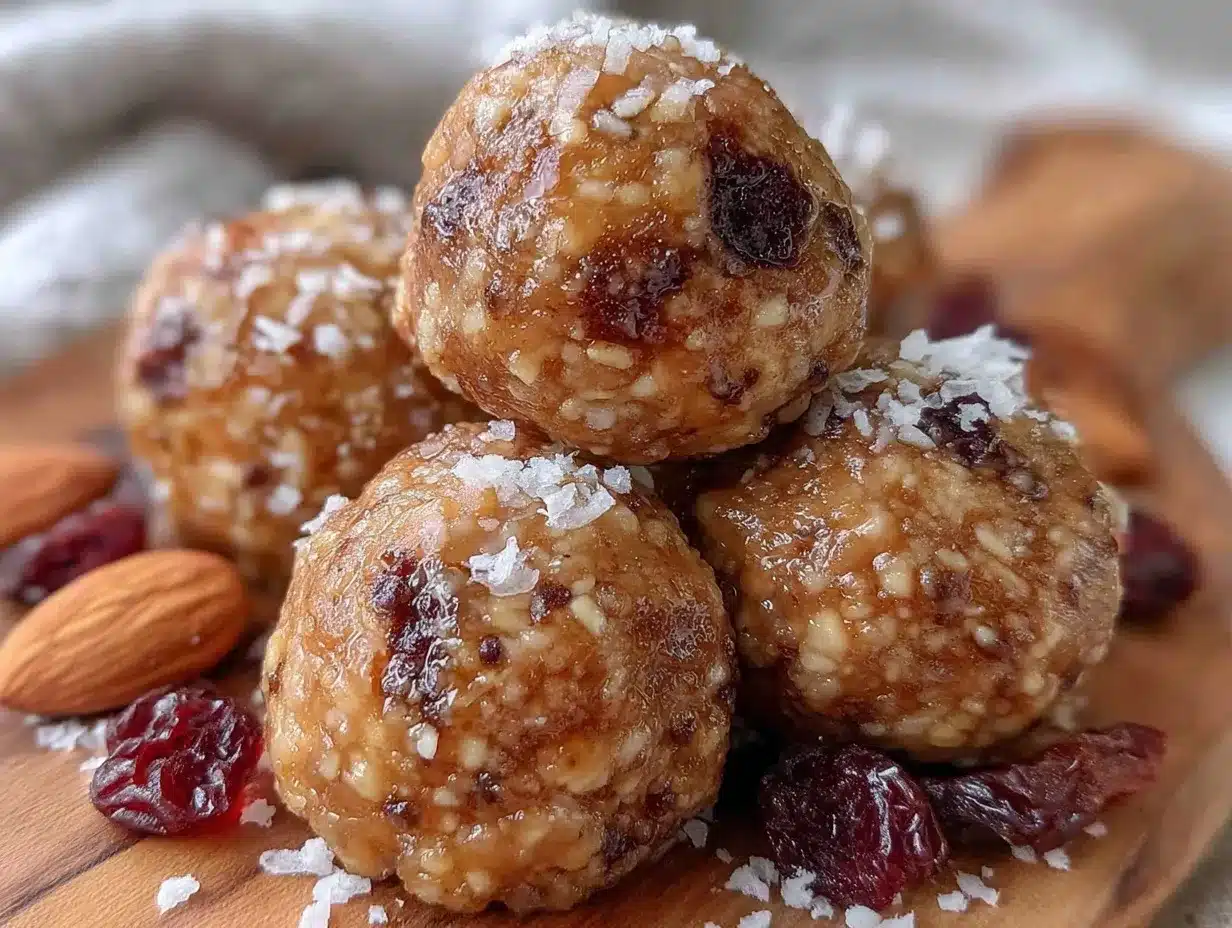 Healthy No-Bake Energy Bite Protein Balls preparation steps