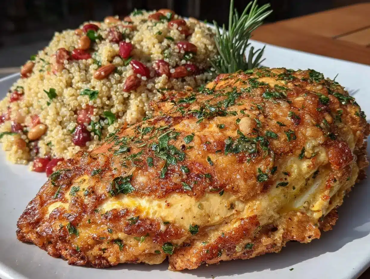 lemon herb baked chicken breast preparation steps