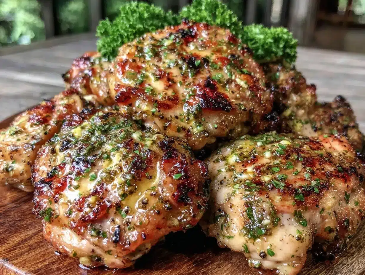 lemon pepper grilled chicken thighs preparation steps