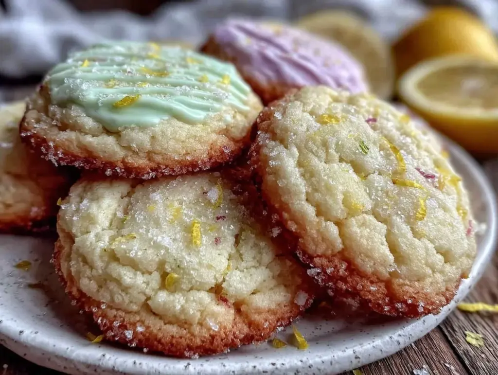 lemon sugar cookies - featured image
