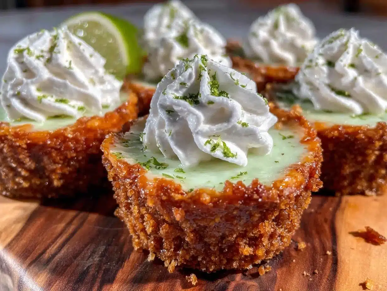 mini key lime pie bites - featured image