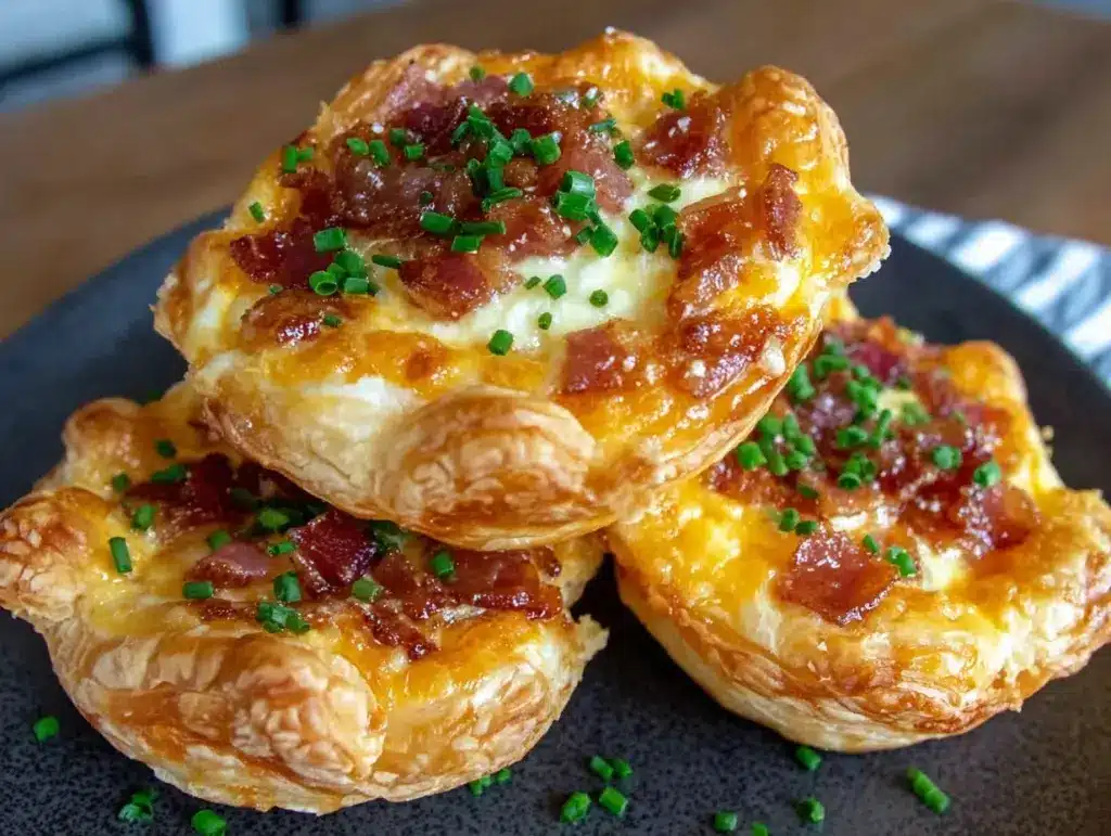 mini quiche Lorraine bites - featured image