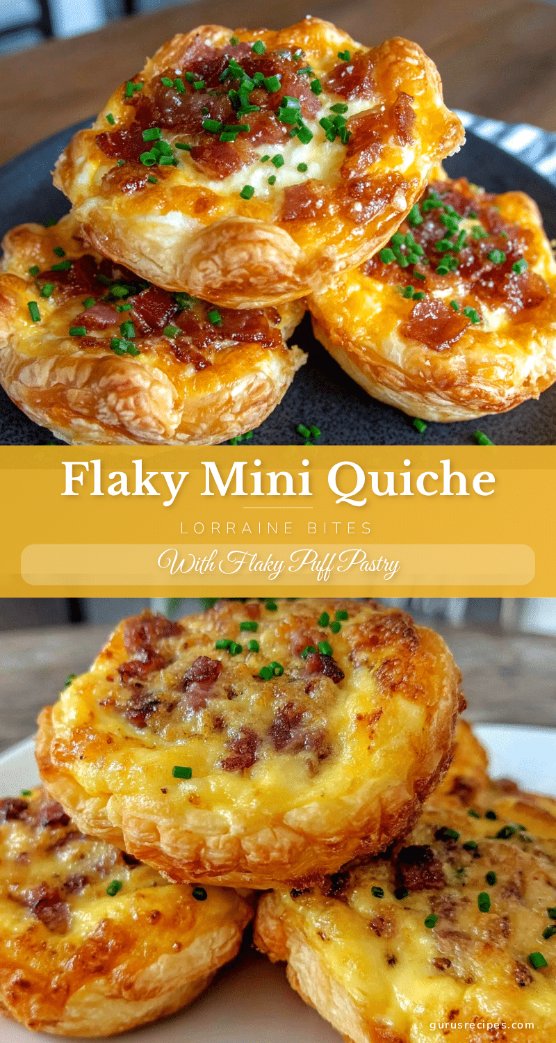 mini quiche Lorraine bites recipe