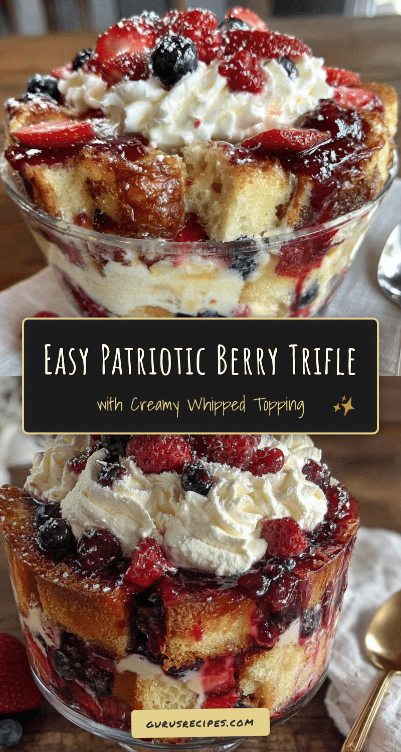 patriotic berry trifle recipe