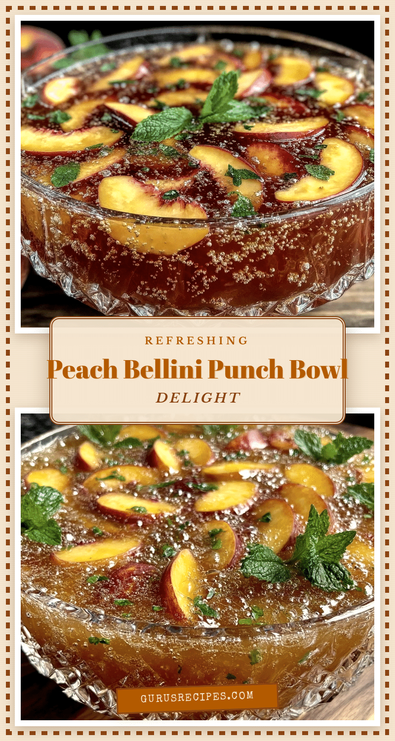 peach bellini punch bowl recipe recipe