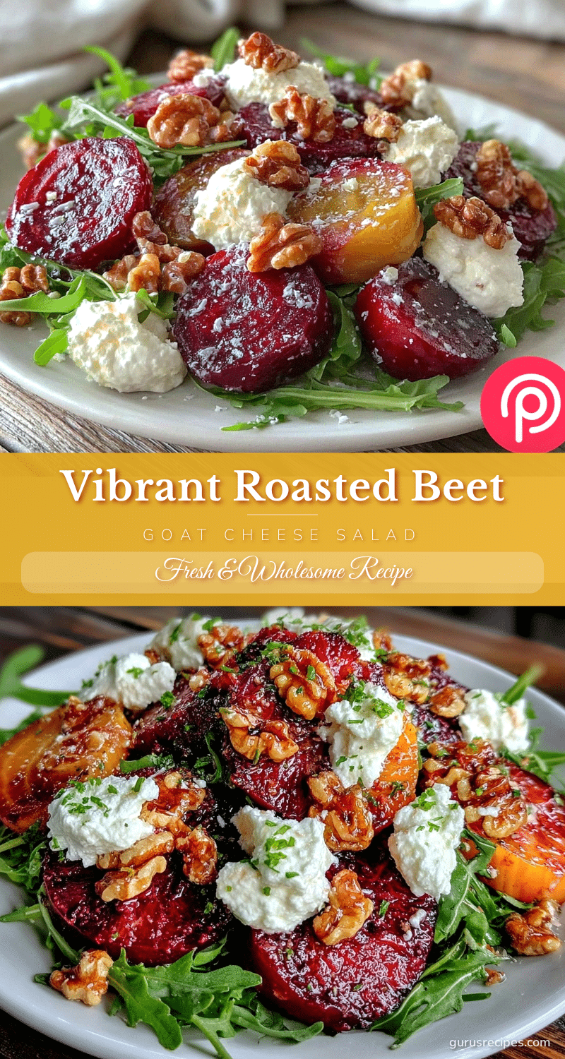 roasted beet and goat cheese salad recipe