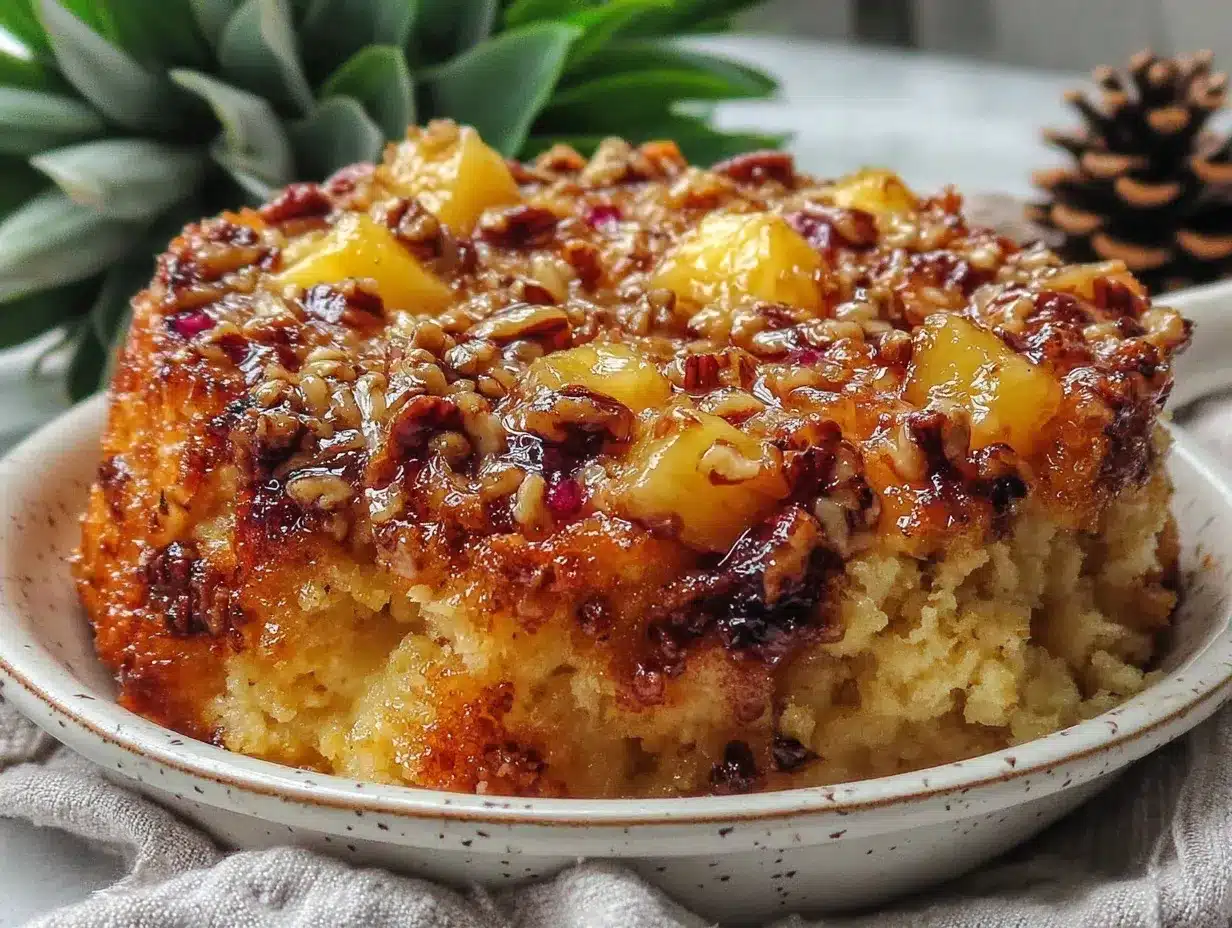 savory pineapple casserole preparation steps
