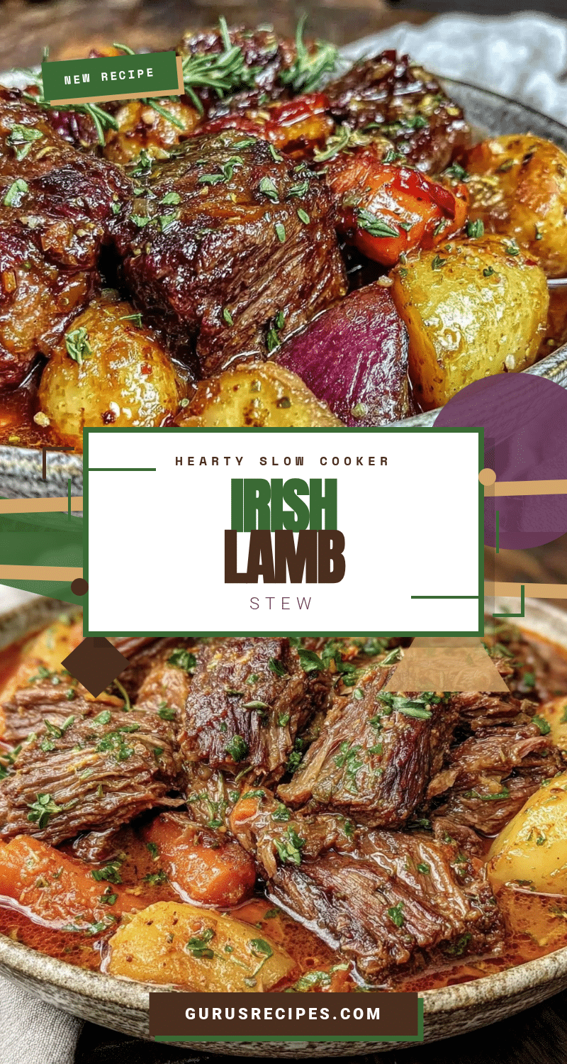 slow cooker irish lamb stew recipe