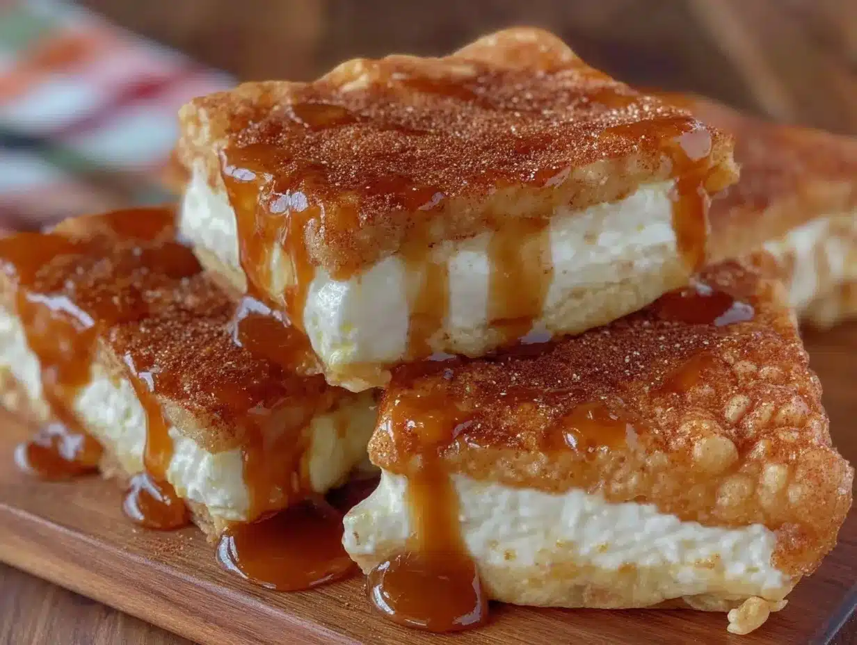 sopapilla cheesecake bars preparation steps