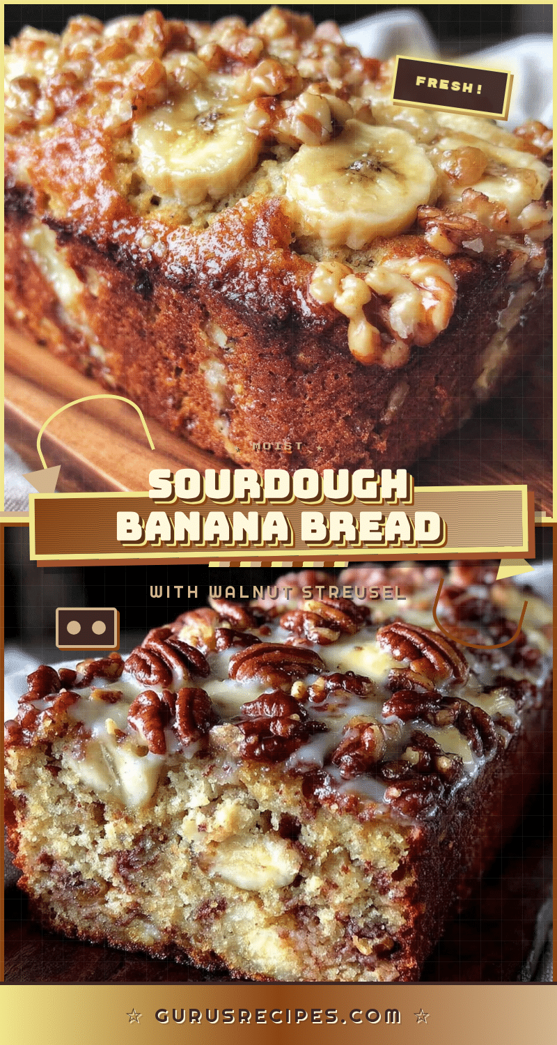 sourdough discard banana bread recipe