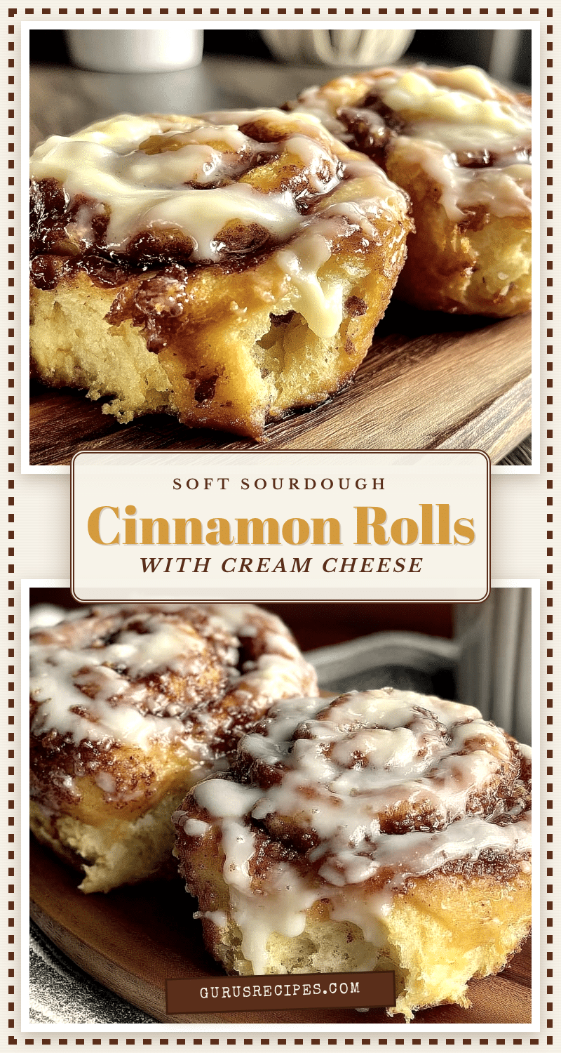 sourdough discard cinnamon rolls recipe