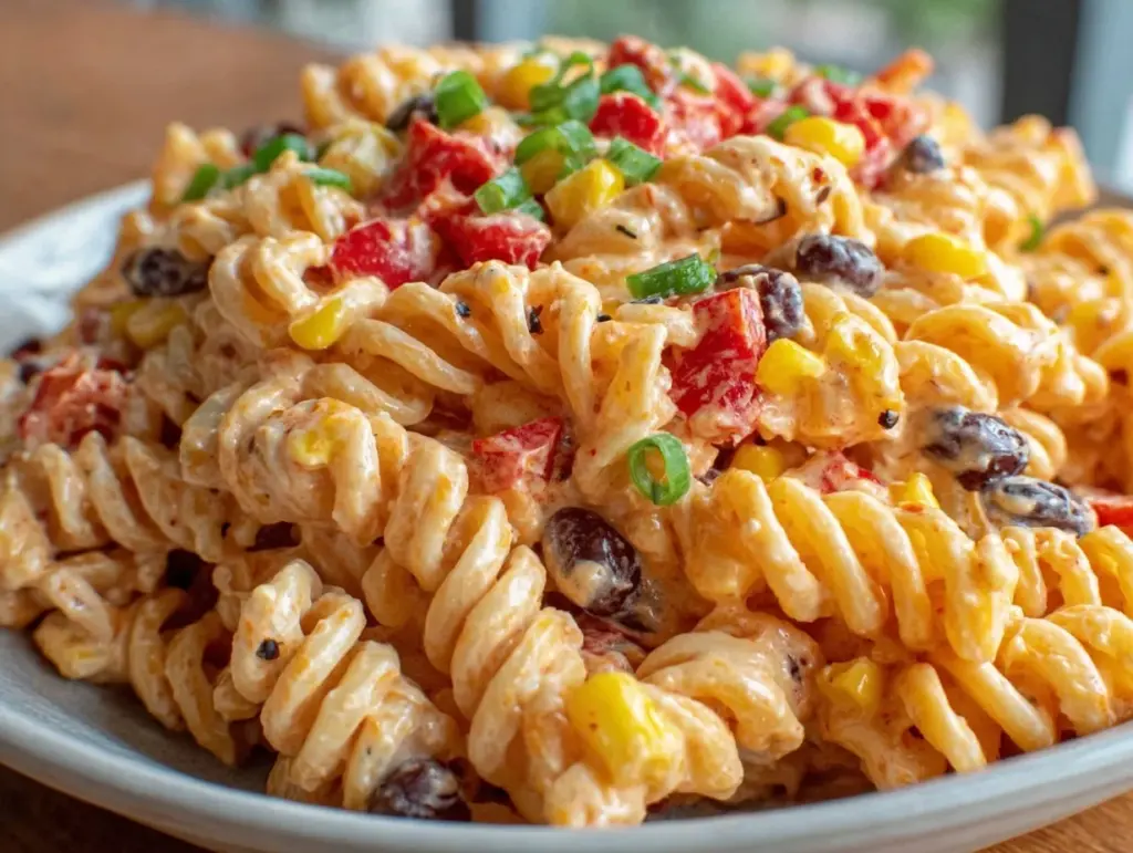 southwest ranch pasta salad - featured image