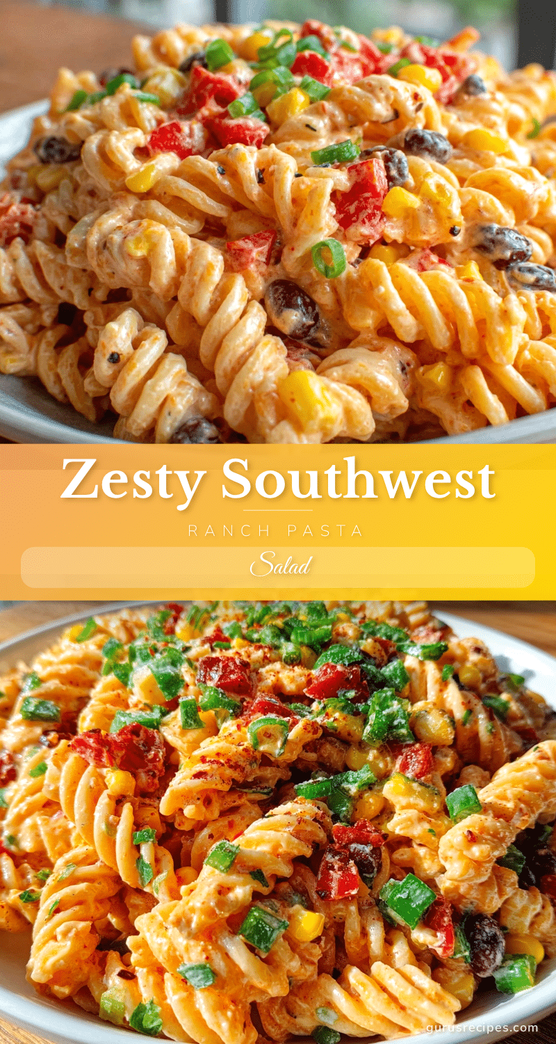 southwest ranch pasta salad recipe