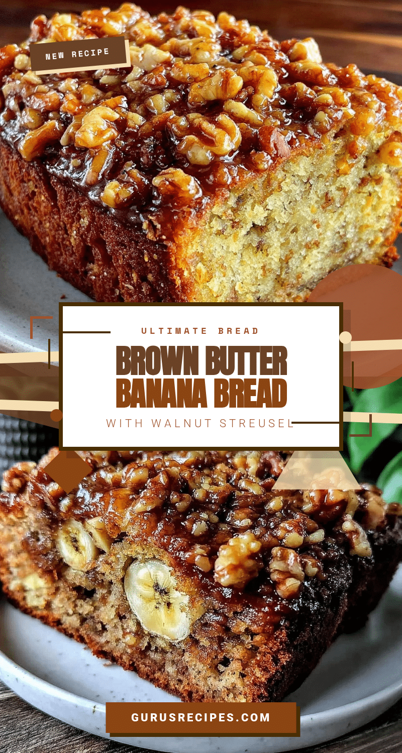brown butter banana bread recipe