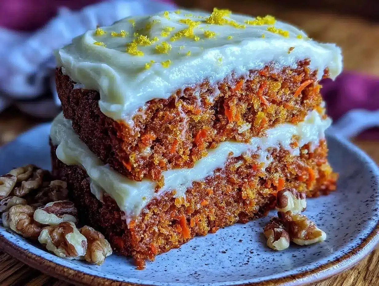 brown butter carrot cake preparation steps