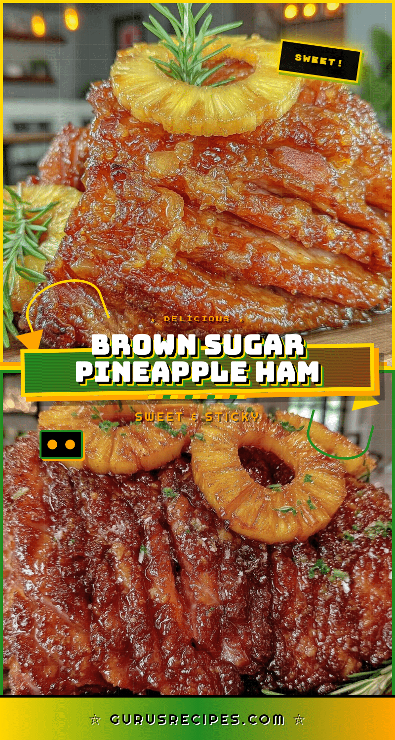 brown sugar pineapple glazed ham for two recipe