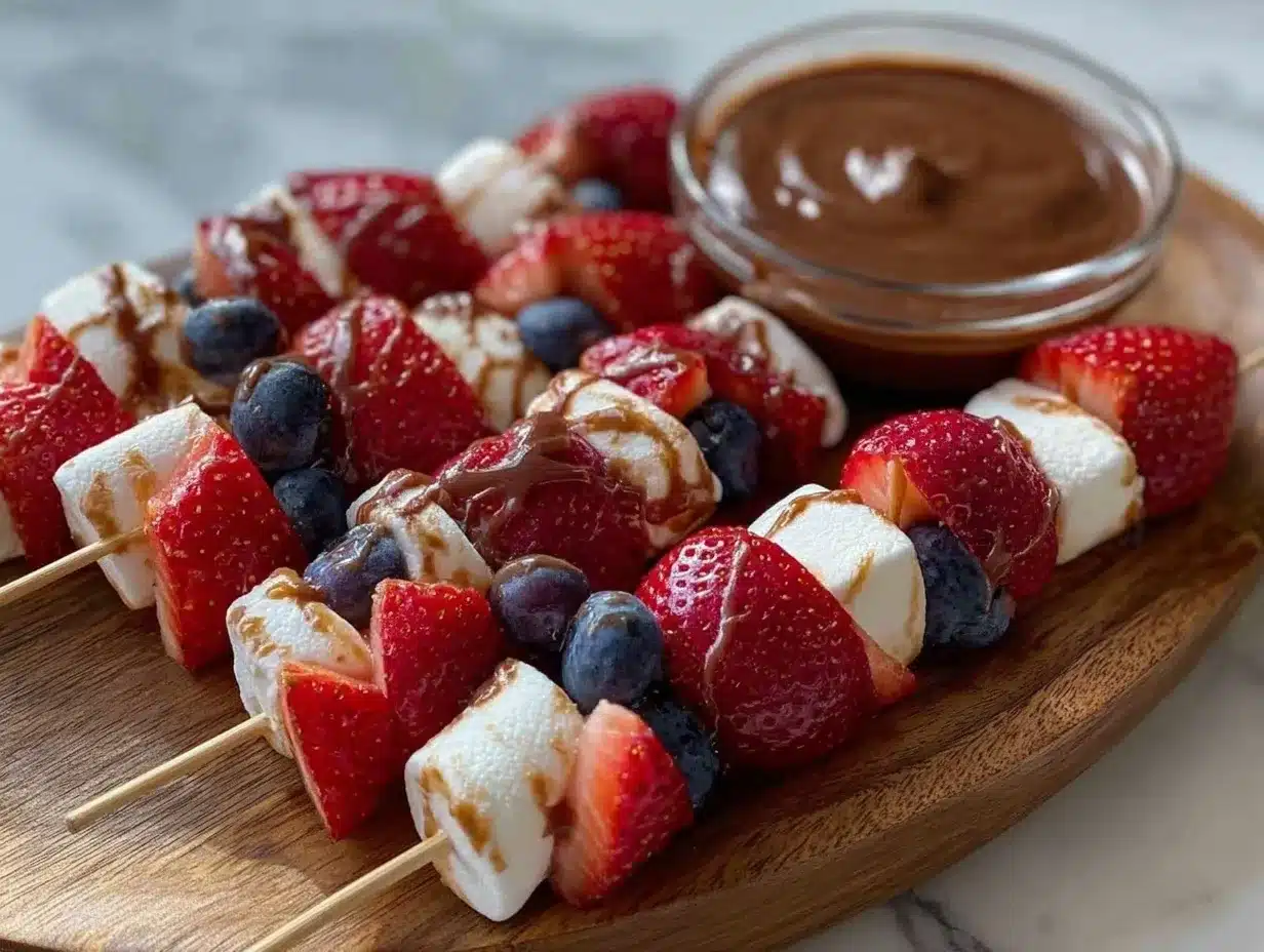 cat in the hat fruit kabobs preparation steps