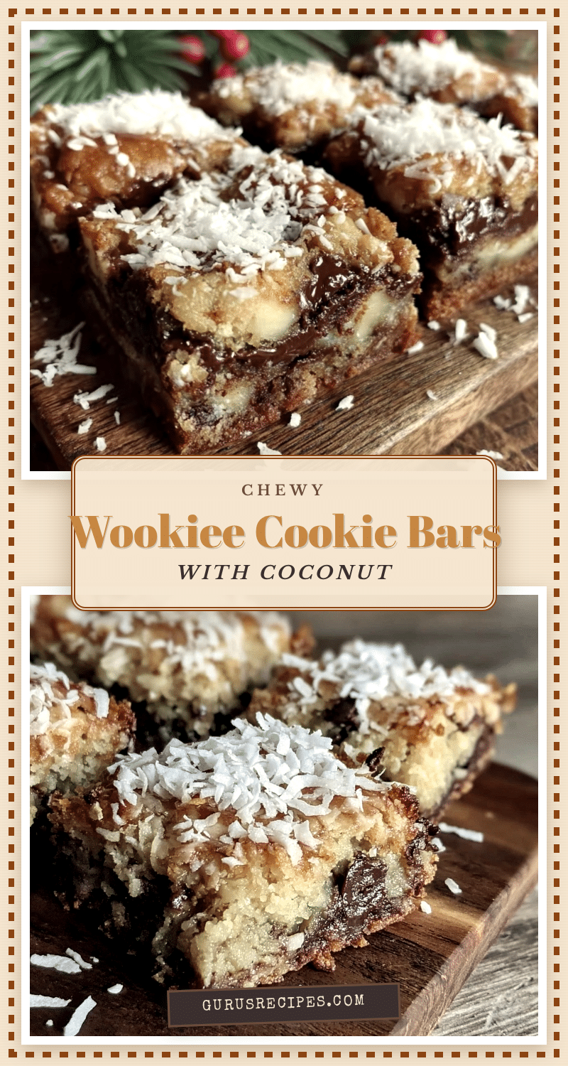 chewy wookiee cookie bars recipe