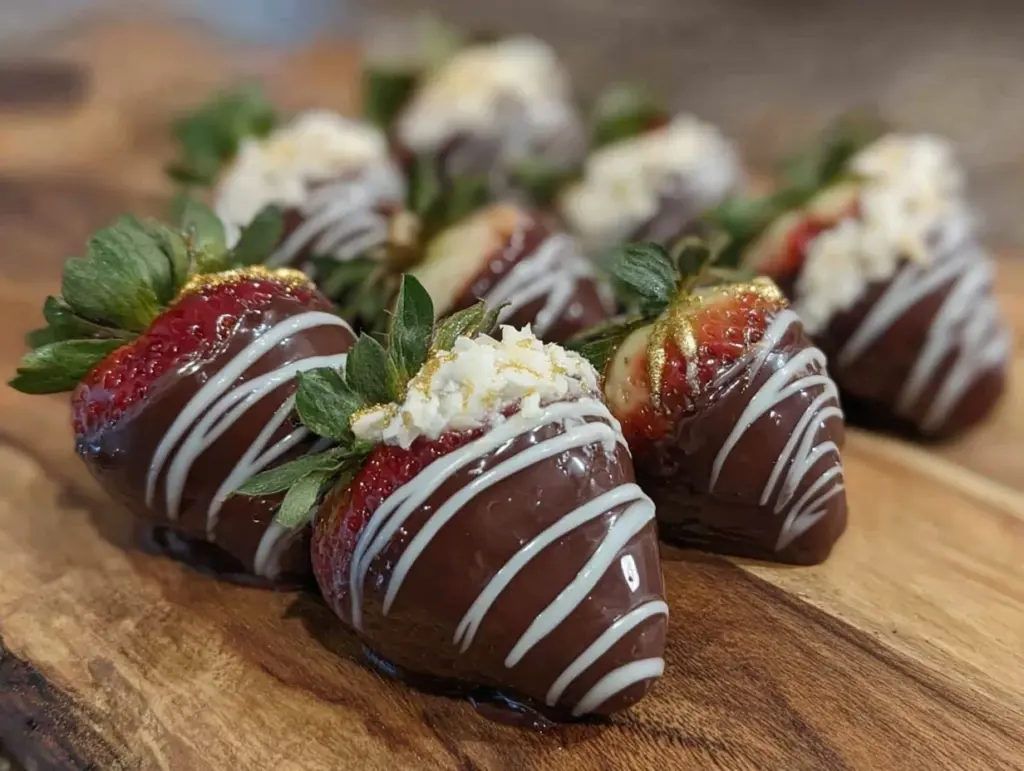 chocolate covered strawberries graduation - featured image