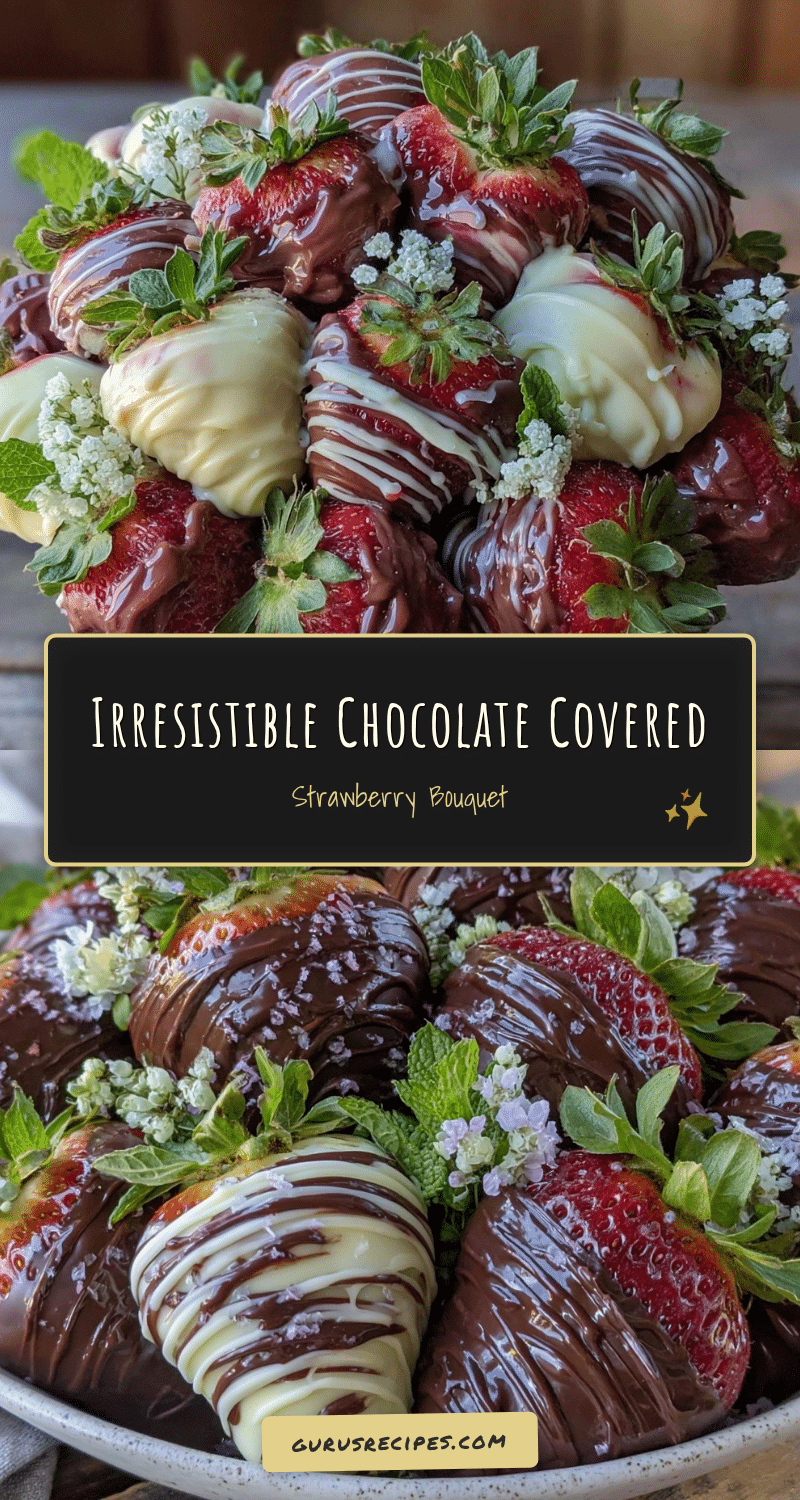 chocolate covered strawberry bouquet recipe