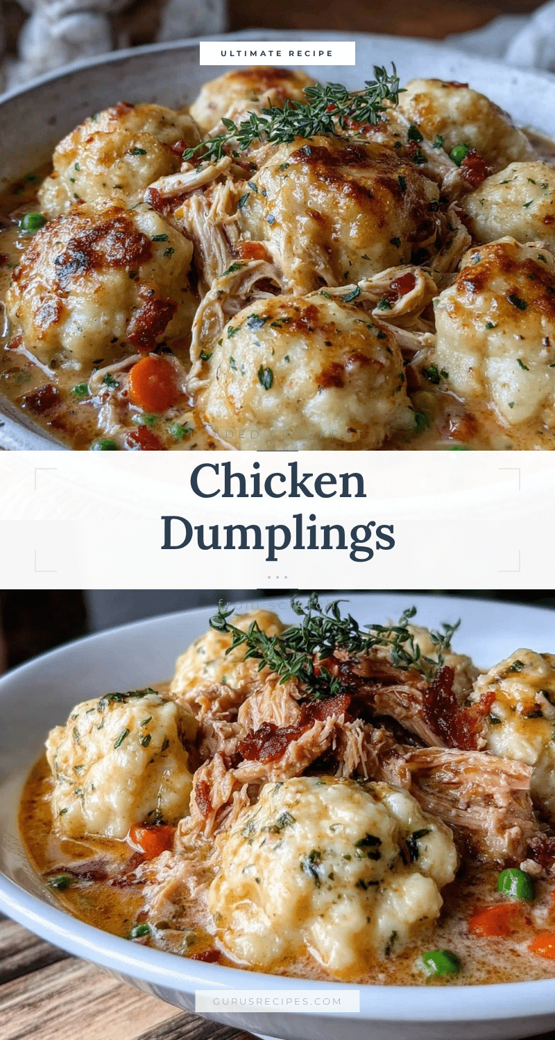 cozy loaded crockpot chicken and dumplings from scratch recipe
