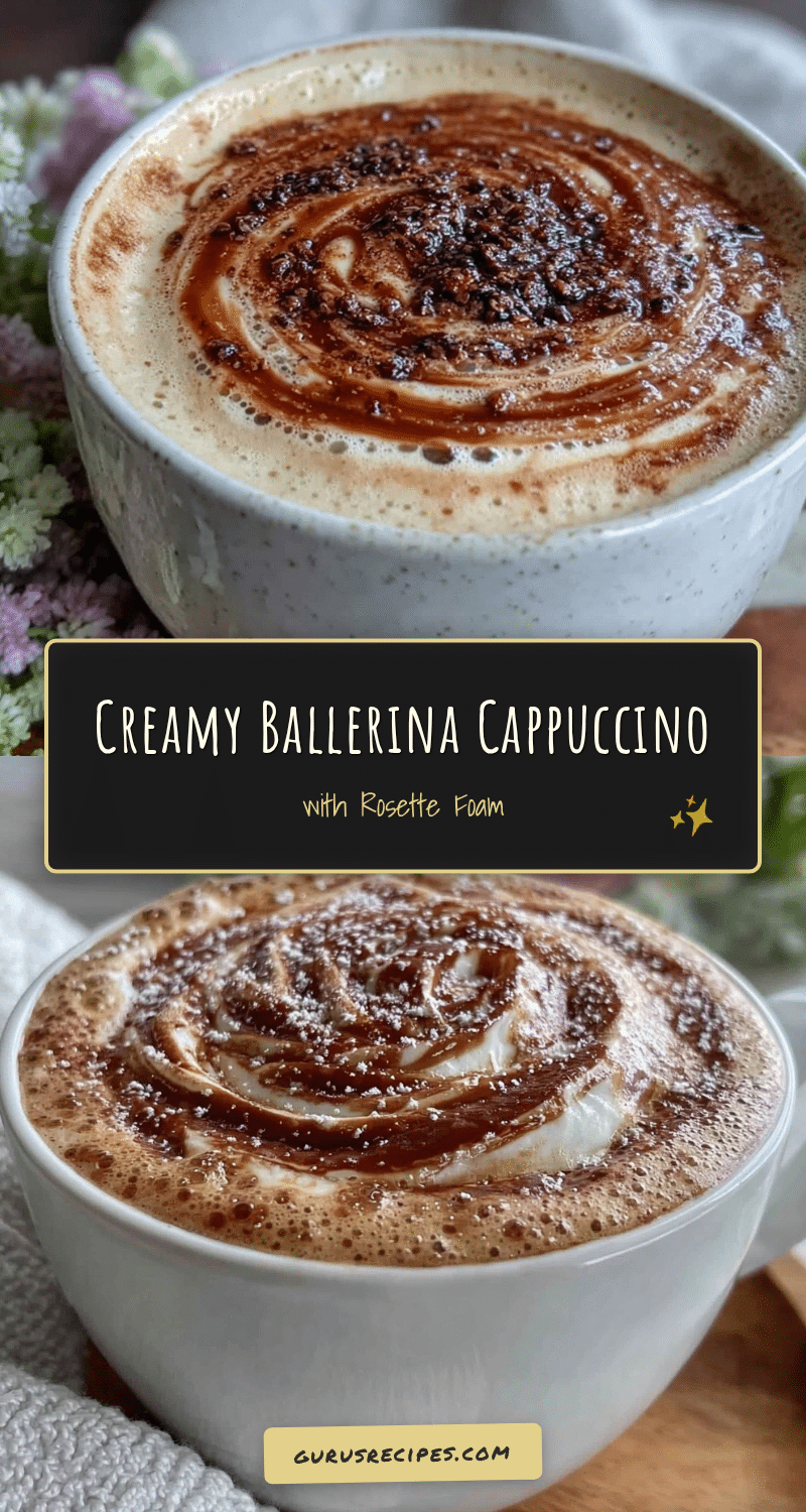 creamy ballerina cappuccino recipe