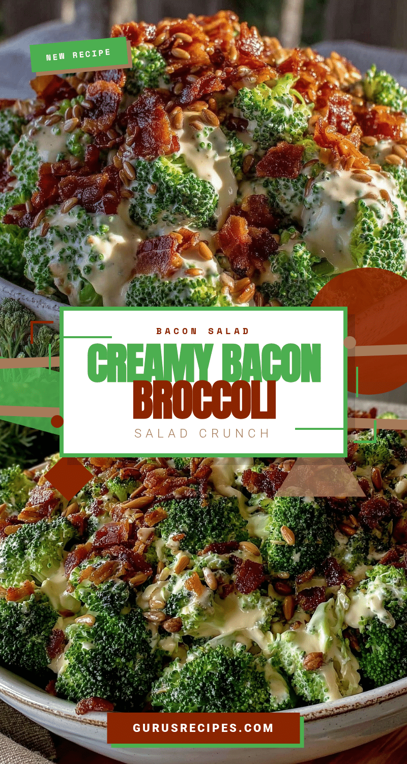 creamy broccoli salad recipe