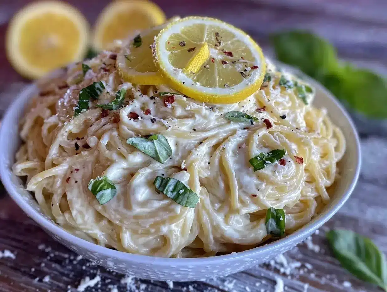 creamy lemon ricotta pasta preparation steps