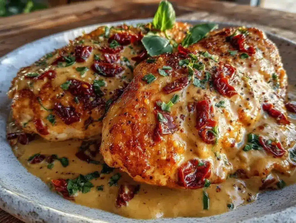 creamy marry me chicken - featured image