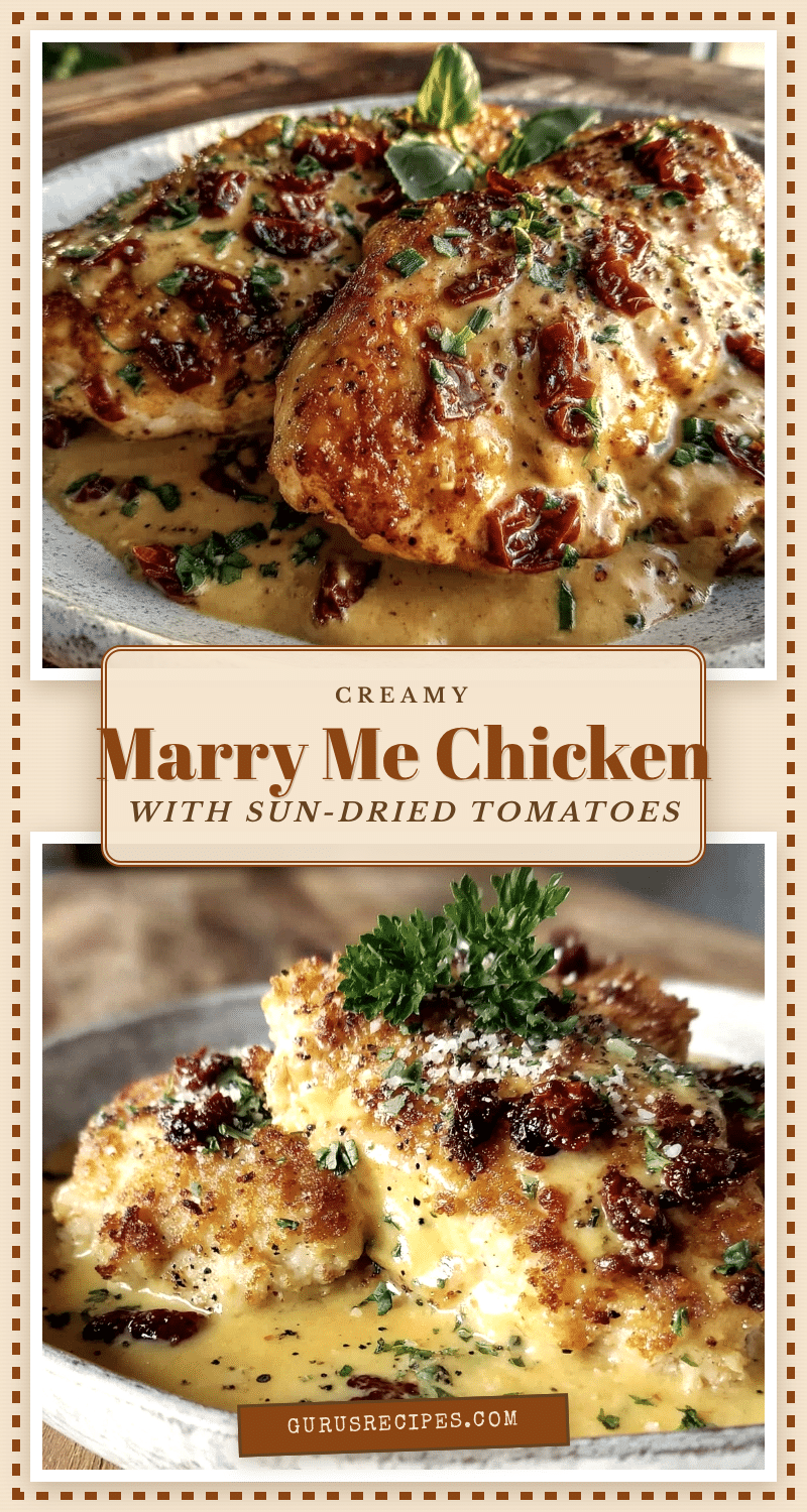 creamy marry me chicken recipe