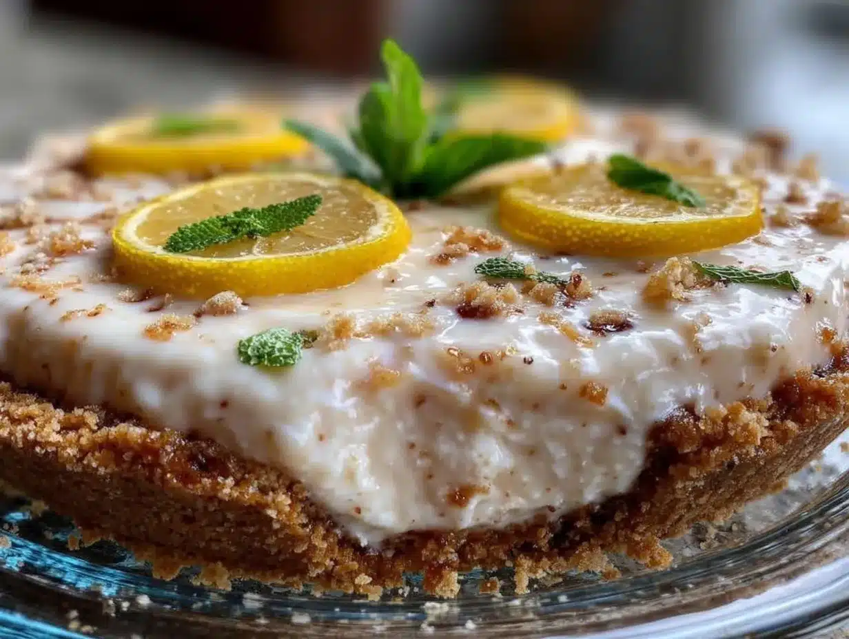 creamy no-bake lemonade pie preparation steps