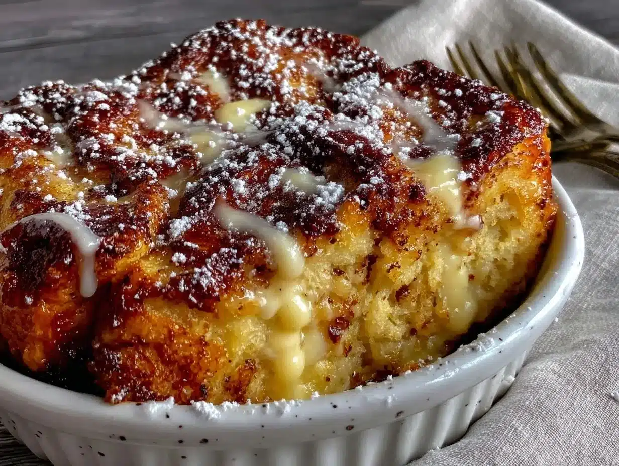 creamy overnight french toast bake preparation steps