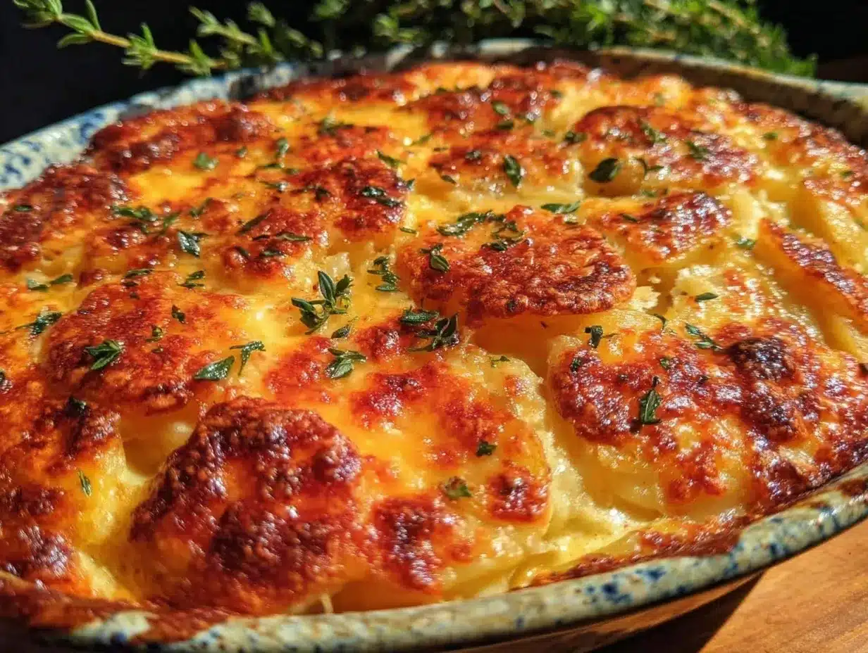 creamy scalloped potatoes preparation steps