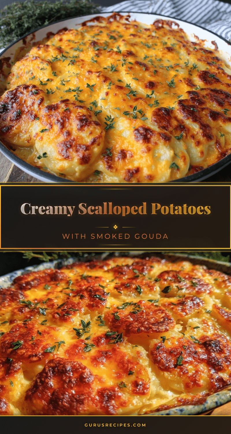 creamy scalloped potatoes recipe
