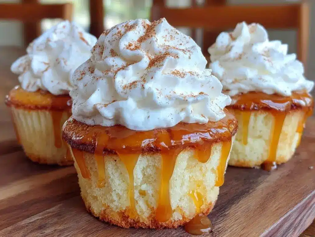 creamy tres leches cupcakes - featured image