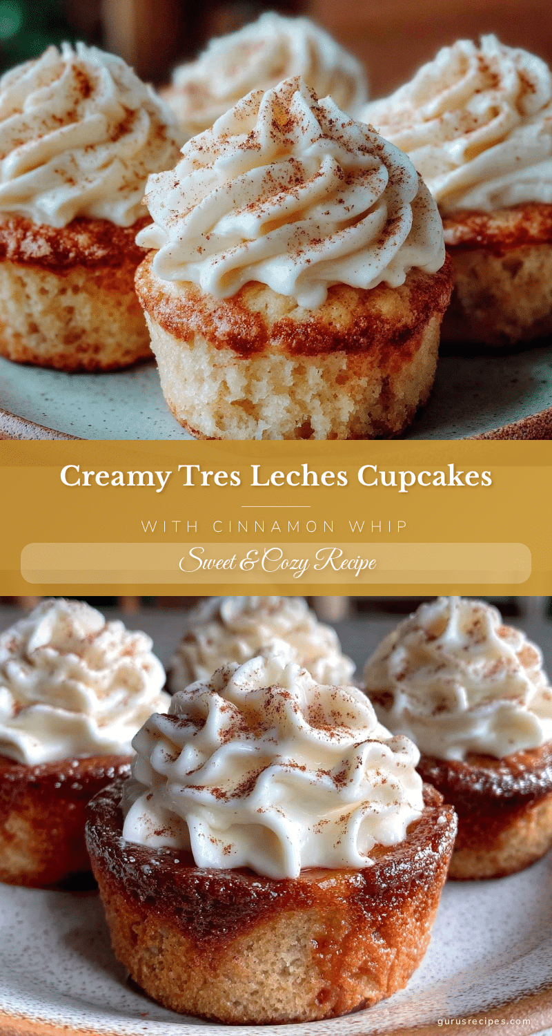 creamy tres leches cupcakes recipe